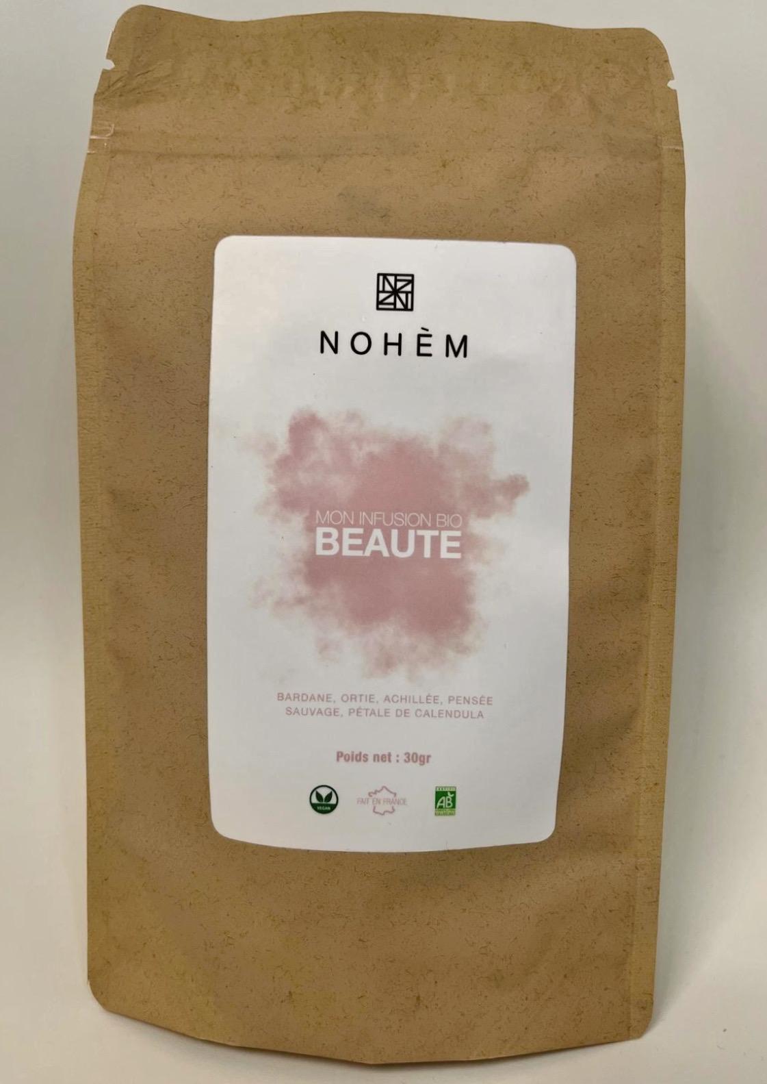 Infusion beauté de la peau, une tisane hydratation et beauté 100 % Bio, 30 gr