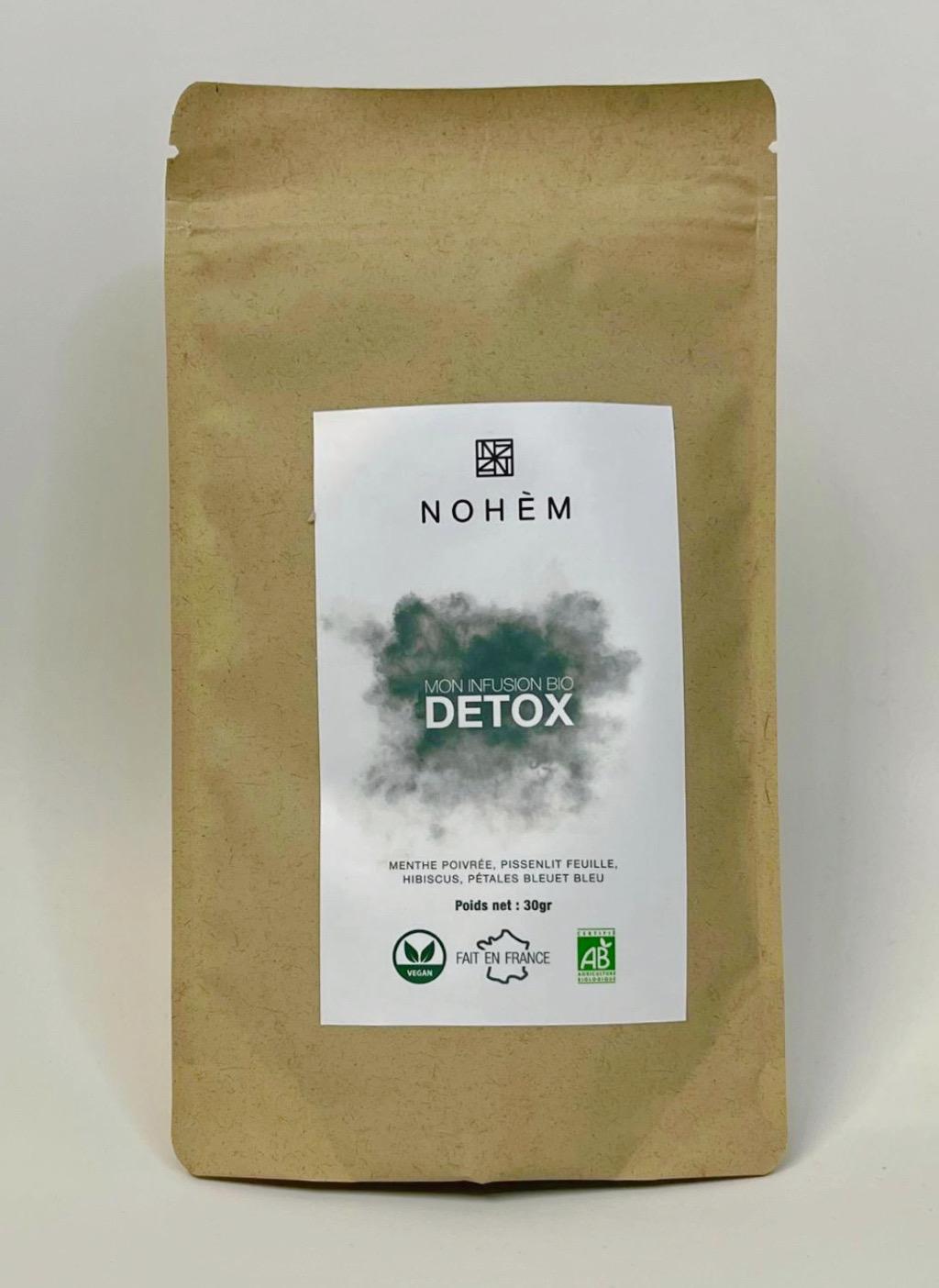 Tisane Detox Bio À La Menthe Poivrée, 30 gr
